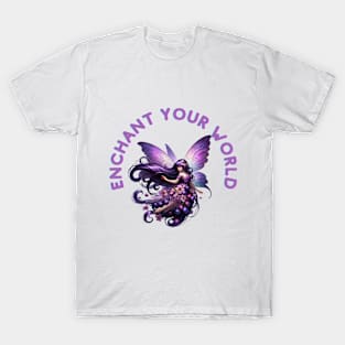 Enchant Your World - Plum Pixie T-Shirt